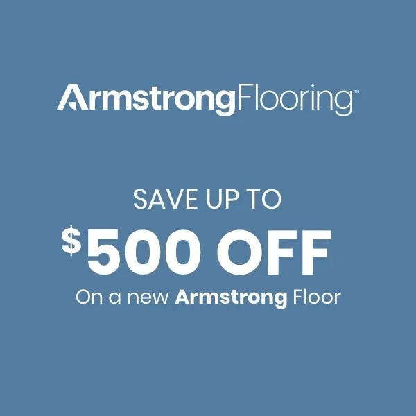 Save an a Armstrong floor | AJ Rose Carpets & Flooring