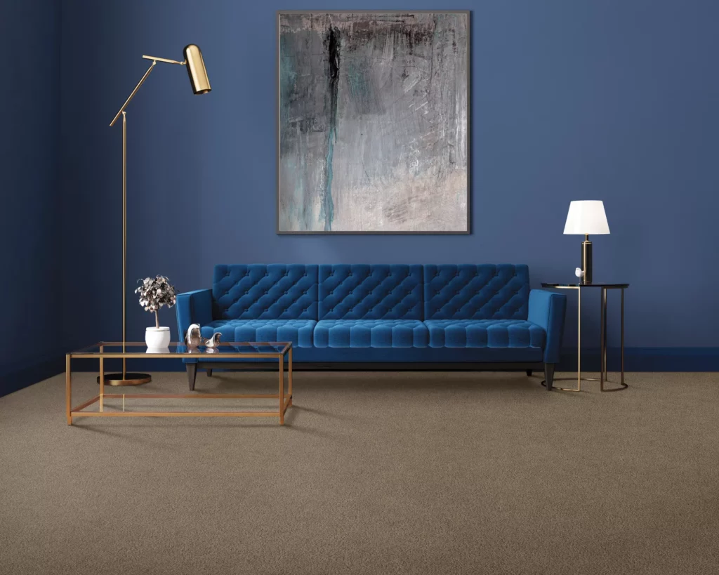 Blue Sofa | AJ Rose Carpets & Flooring