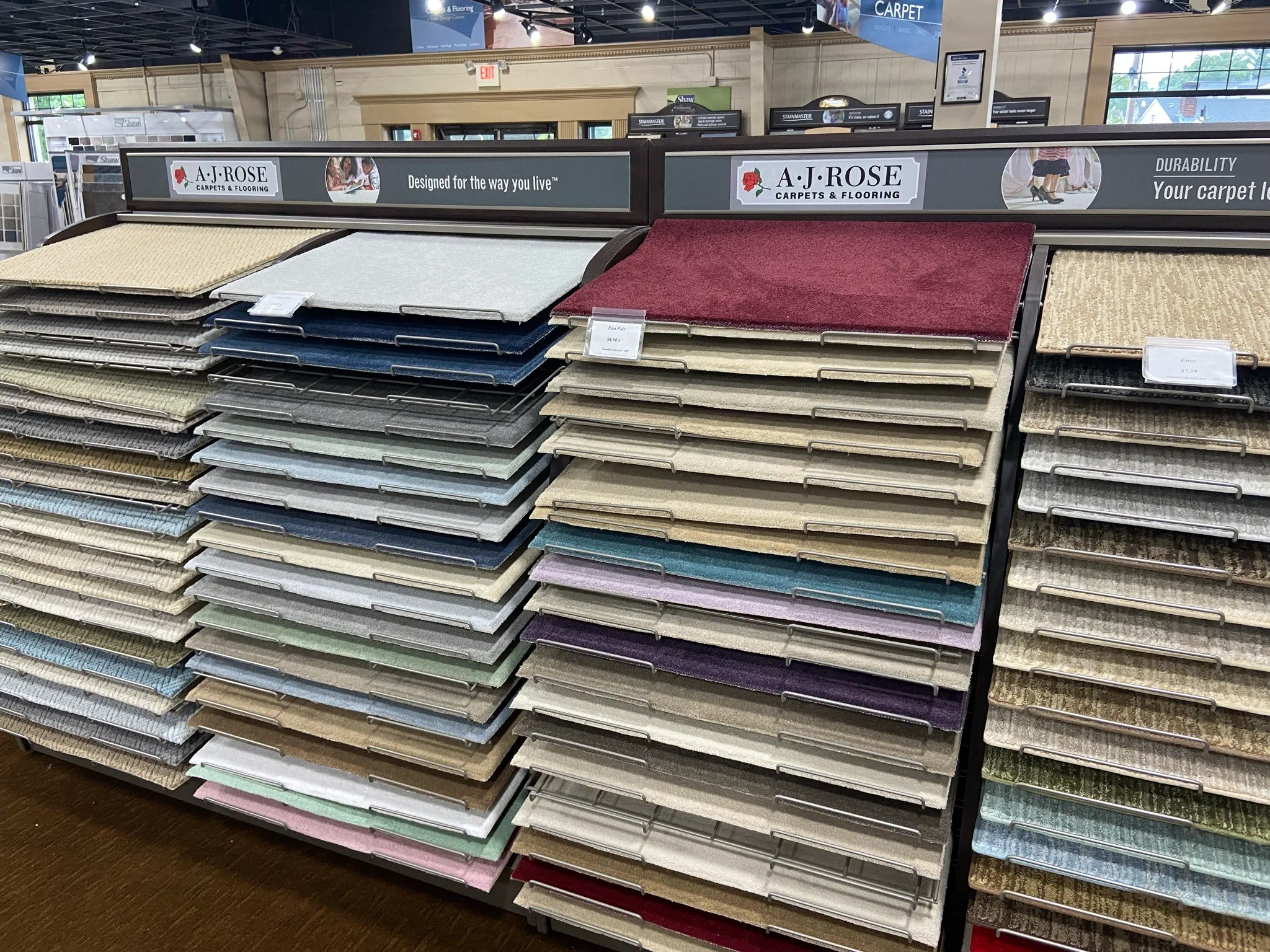 showroom Showroom | AJ Rose Carpets & Flooring