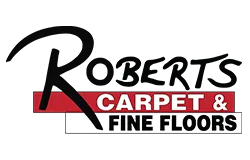roberts-logo Roberts Carpet and Fine Floors Logo | AJ Rose Carpets & Flooring