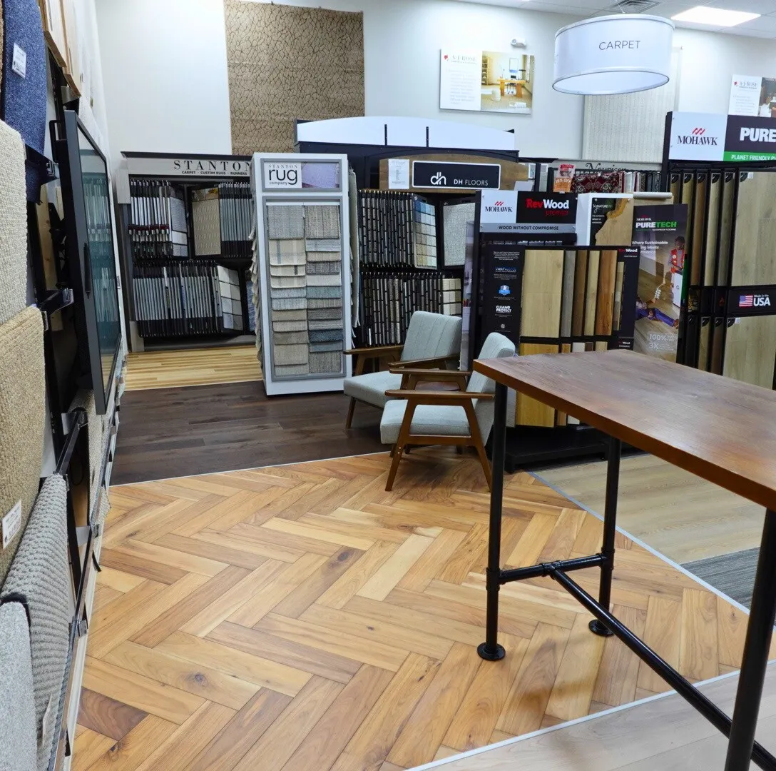 Lynnfield showroom | AJ Rose Carpets & Flooring