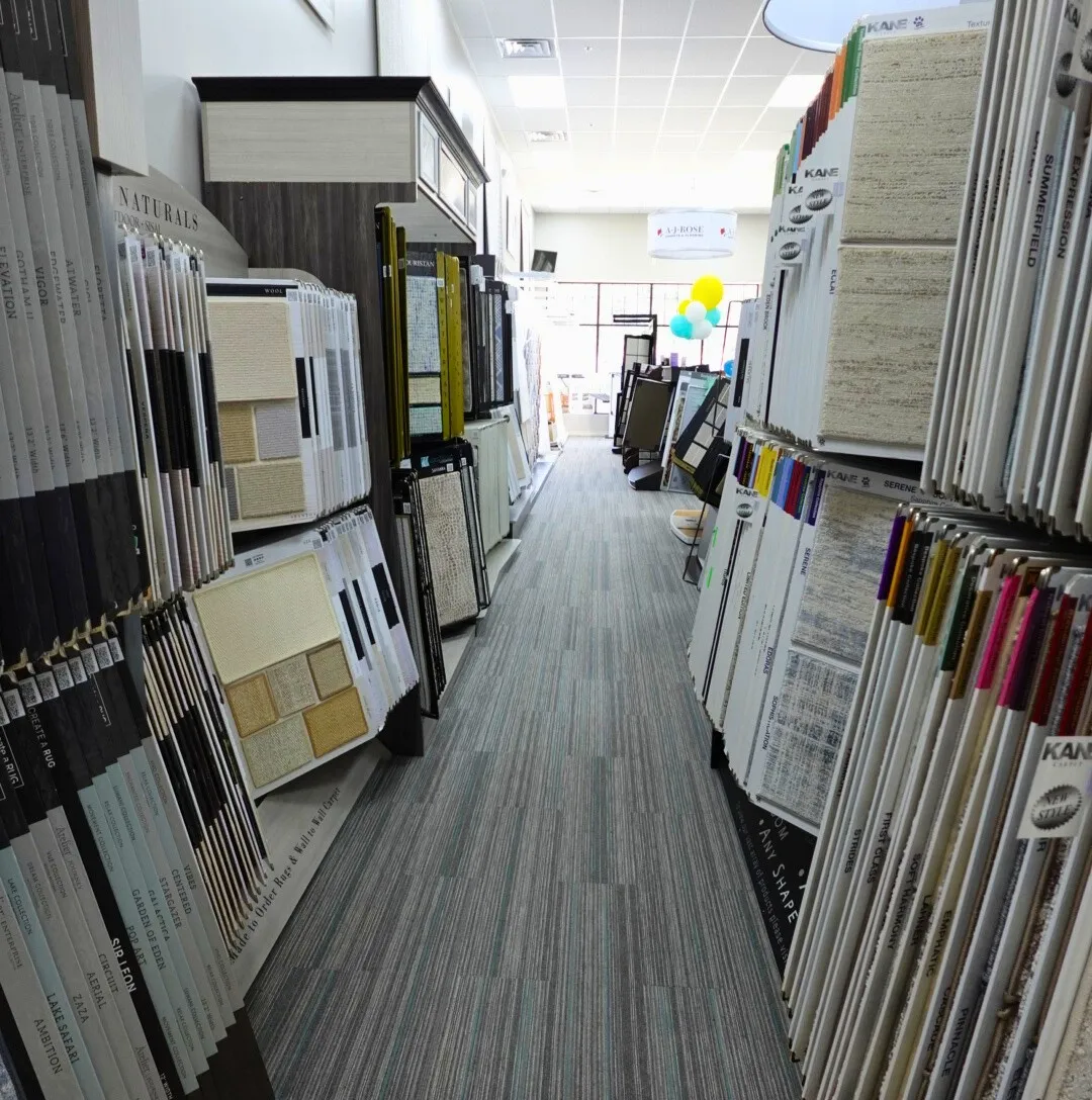 Lynnfield showroom | AJ Rose Carpets & Flooring