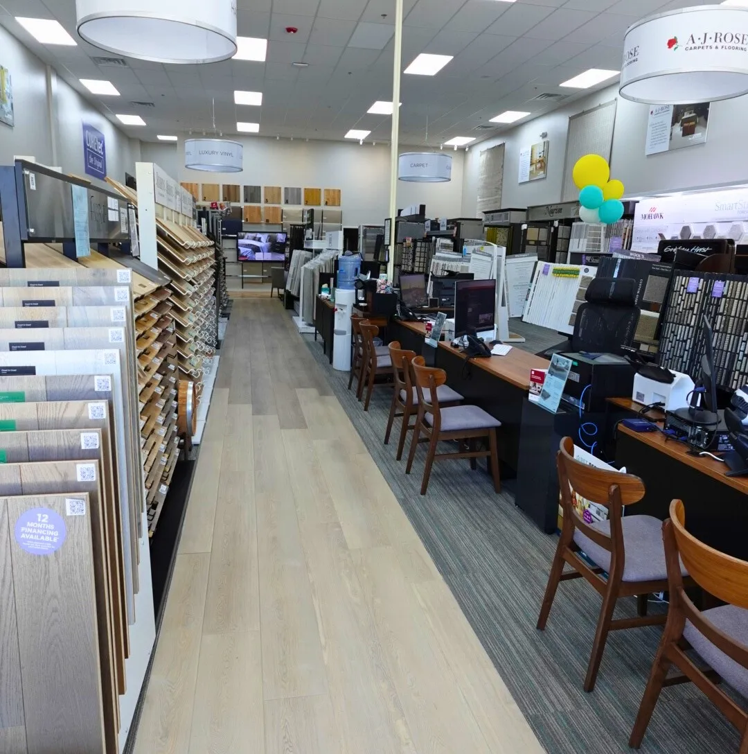 Lynnfield showroom | AJ Rose Carpets & Flooring