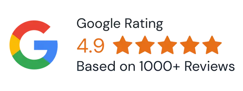 AJ Rose - Google reviews 4.9 Based on 1000+ Reviews - See our reviews