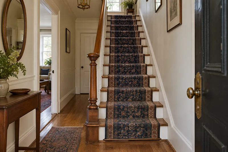 Custom-Stair-Runners-for-Historic-Staircases Custom Stair Runners for Historic Staircases