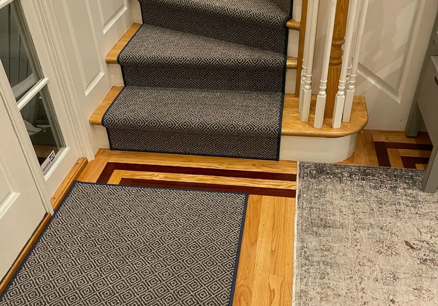Stairway carpet | AJ Rose Carpets & Flooring
