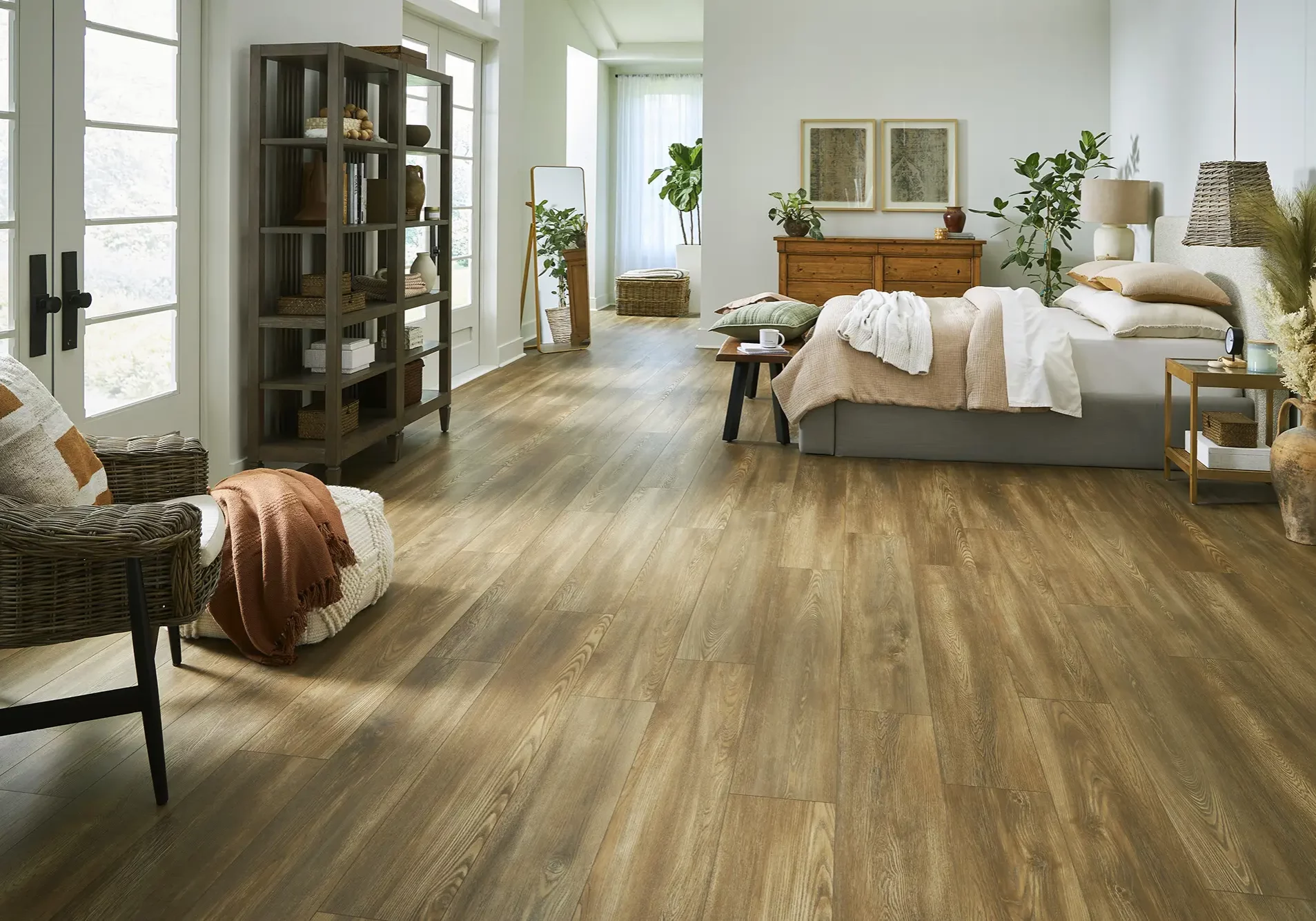 Bedroom floor design