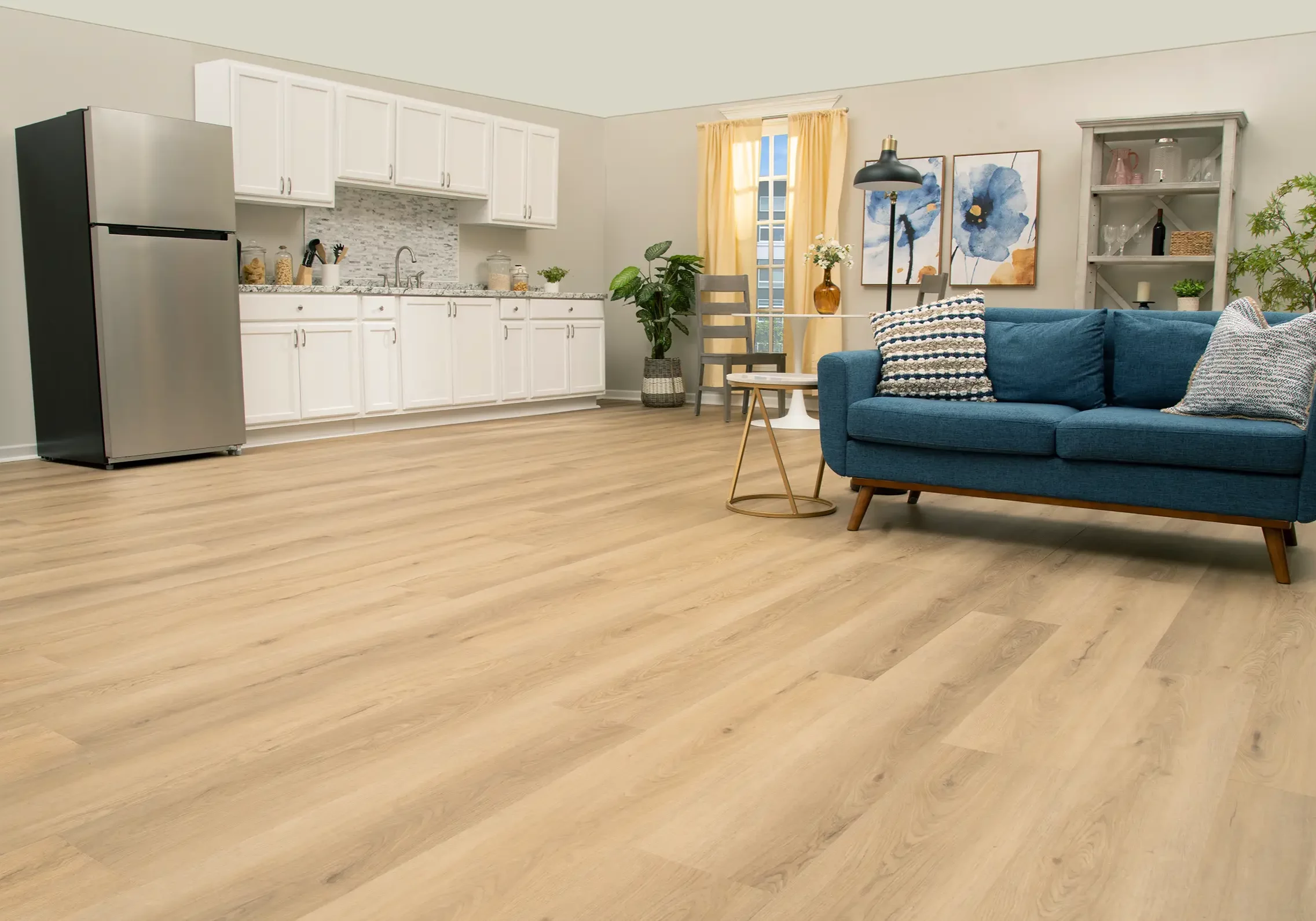 Living room flooring