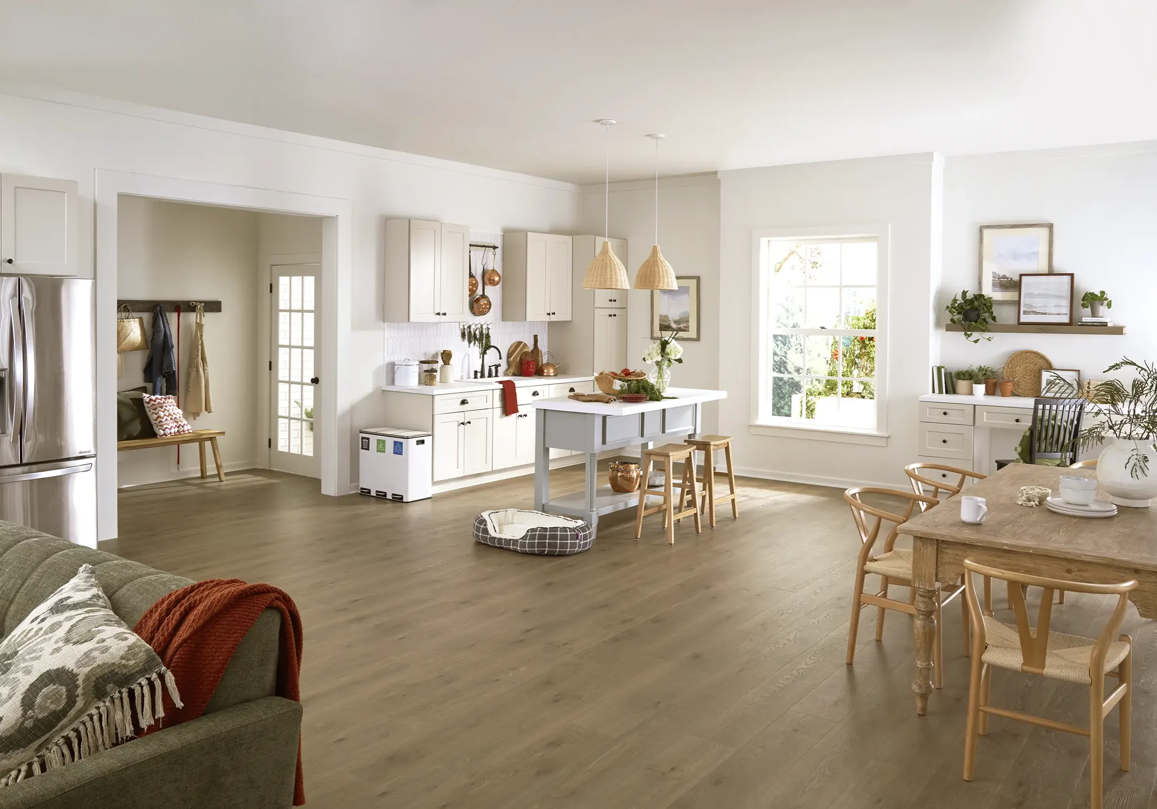 Living room flooring