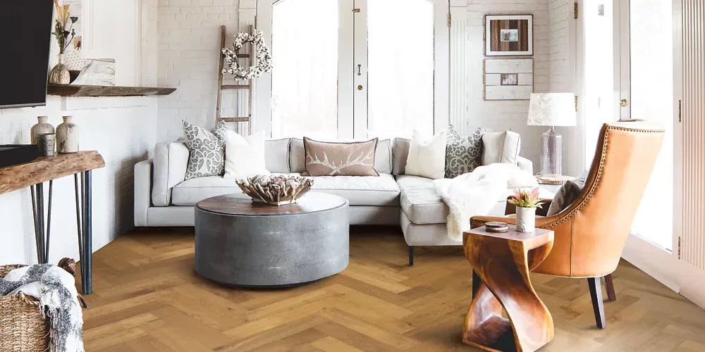 Living room flooring